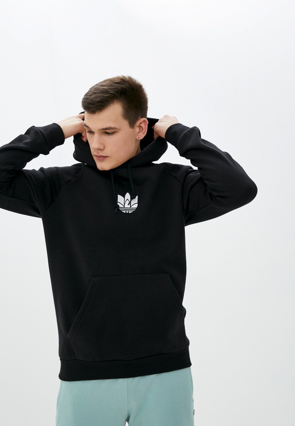 

Худи adidas Originals, Черный, 3D TREFOIL HOOD