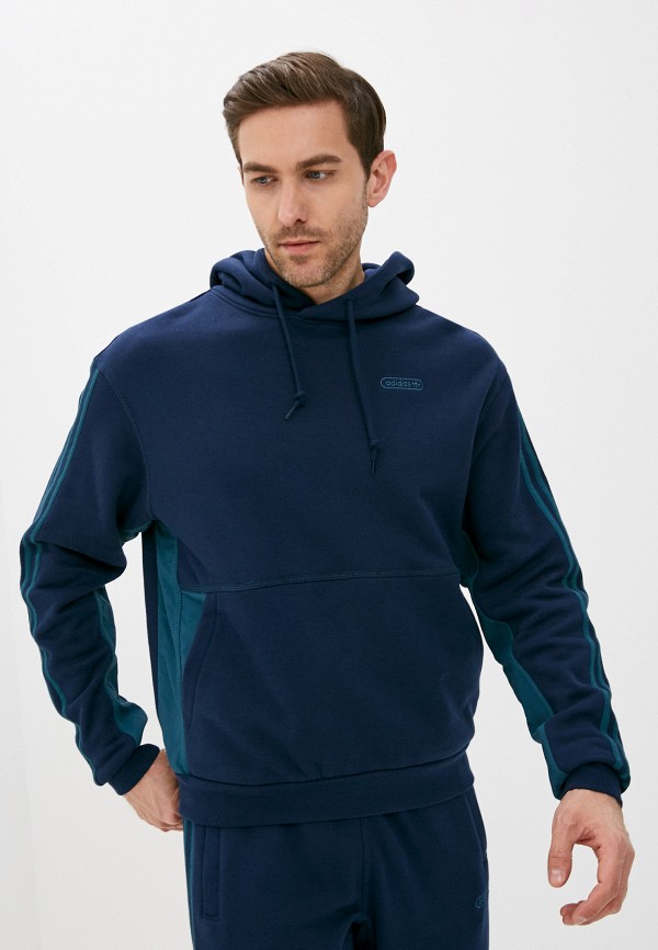 

Худи adidas Originals, Синий, adidas Originals AD093EMLWYJ5