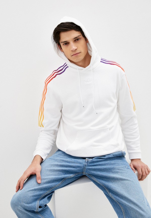 

Худи adidas Originals, Белый, adidas Originals AD093EMLWYJ6
