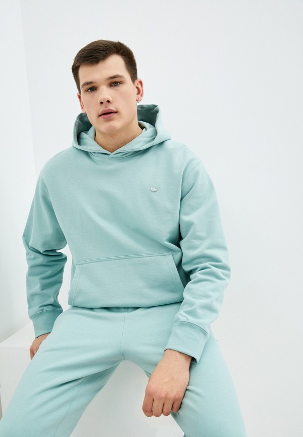 

Худи adidas Originals, Бирюзовый, adidas Originals AD093EMLWYK9