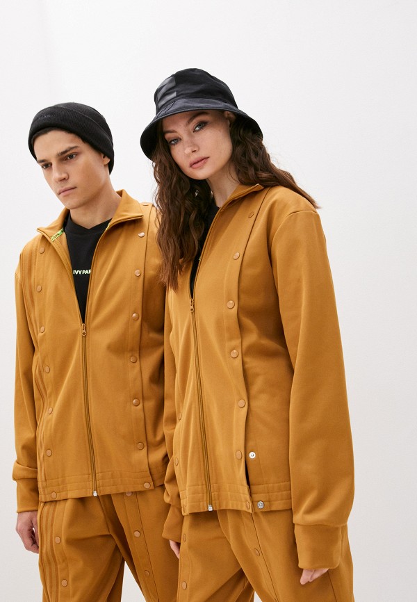 

Олимпийка adidas Originals, Коричневый, adidas X IVY PARK 4 All 3 Stripe Track Jacket