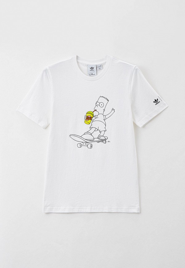 

Футболка adidas Originals, Белый, adidas Originals X The Simpsons
