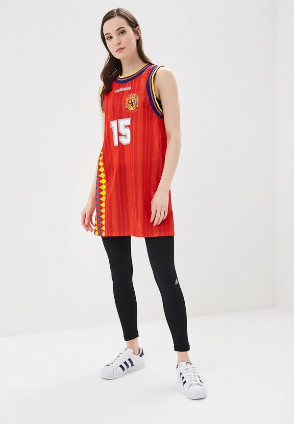 

Платье adidas Originals, Красный, TANK DRESS SPA