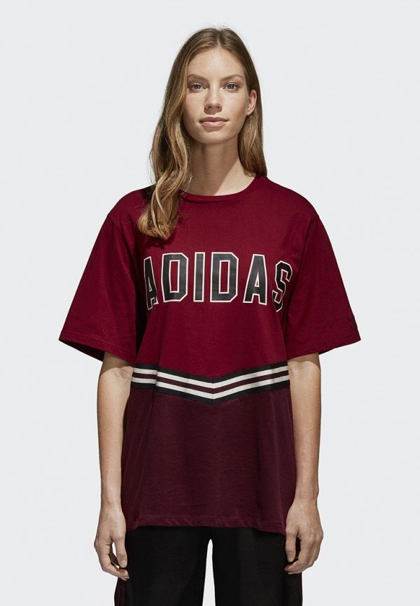 

Футболка adidas Originals, Бордовый