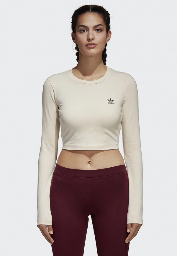 

Лонгслив adidas Originals, Бежевый