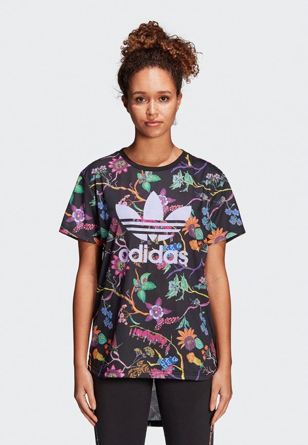 

Футболка adidas Originals, Черный, adidas Originals AD093EWDKNZ2
