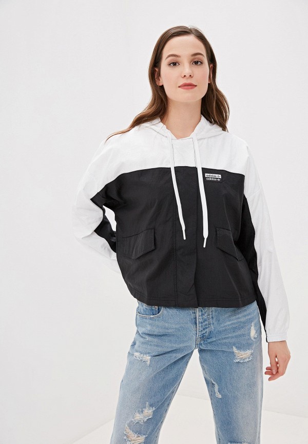 

Ветровка adidas Originals, Черный, adidas Originals AD093EWFKPS3