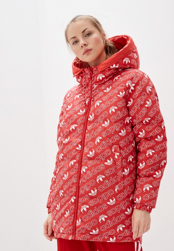 

Пуховик adidas Originals, Красный, REV MG JACKET