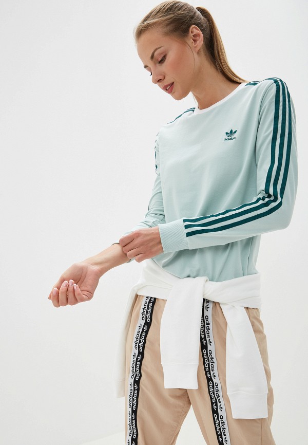 

Лонгслив adidas Originals, Зеленый