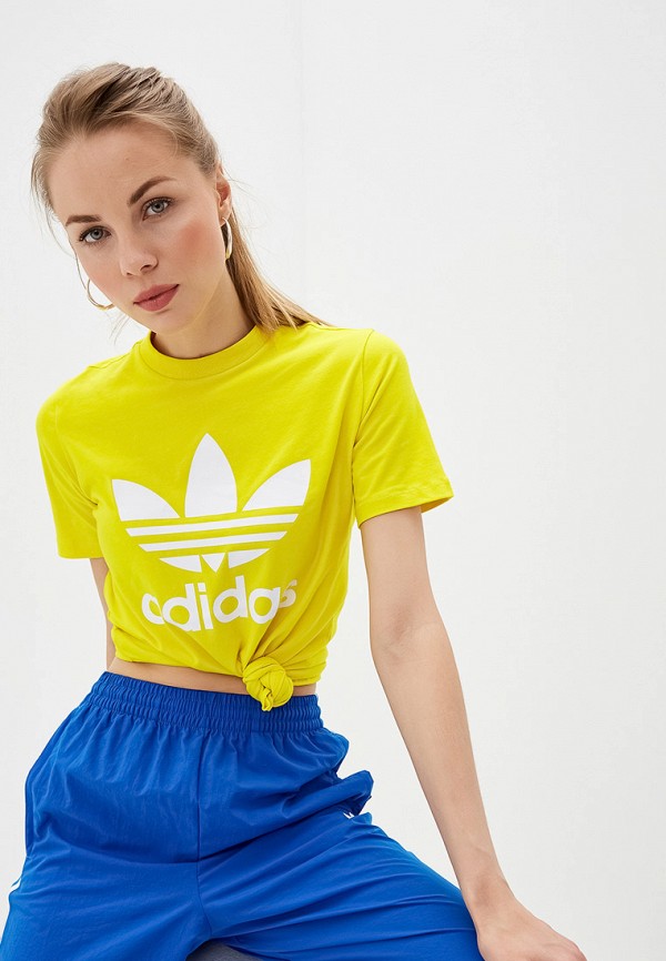 

Футболка adidas Originals, TREFOIL TEE, Желтый
