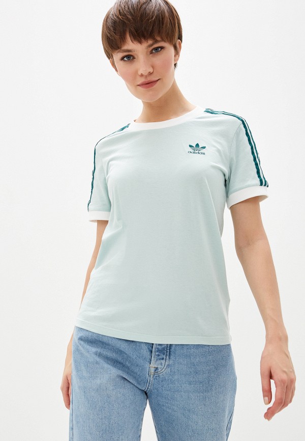 

Футболка adidas Originals, Бирюзовый, 3 STR TEE