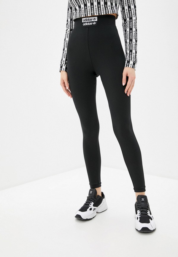

Леггинсы adidas Originals, Черный, adidas Originals AD093EWHLJA4