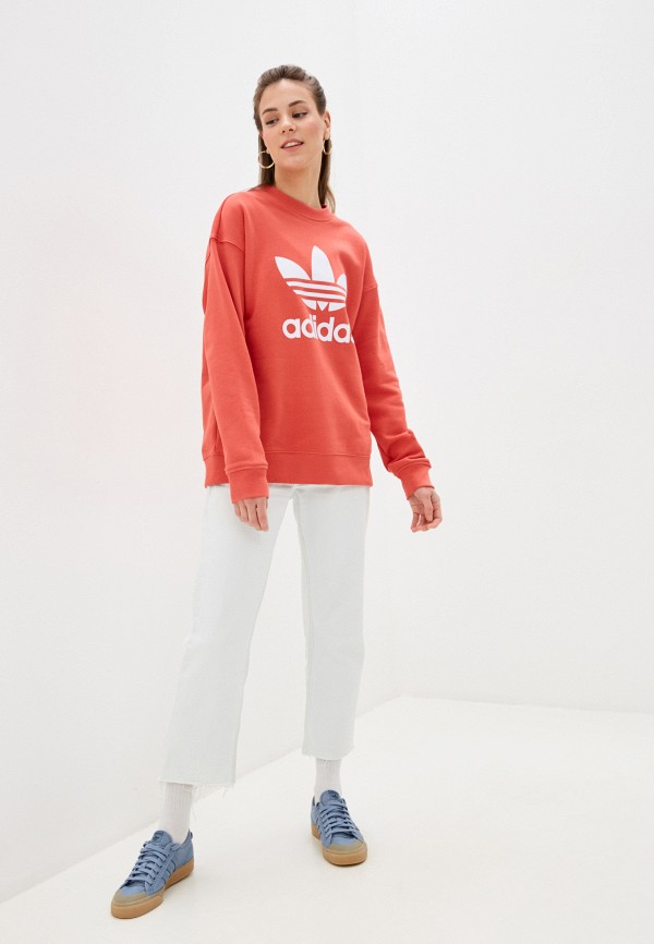 

Свитшот adidas Originals, Красный, adidas Originals AD093EWHLJK9