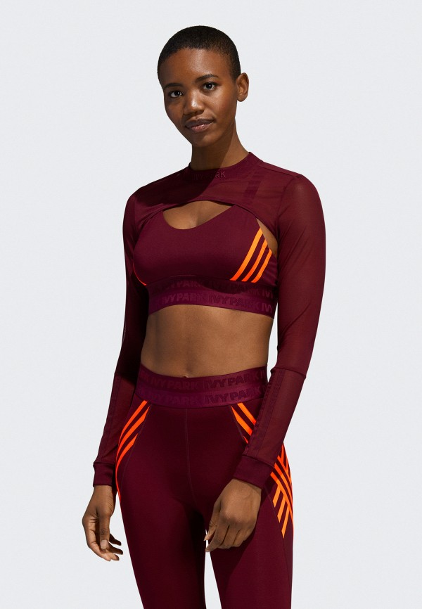 

Лонгслив спортивный adidas Originals, Бордовый, Beyonce x IvyPark