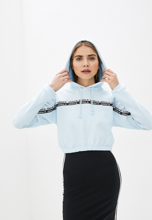 

Худи adidas Originals, Голубой, adidas Originals AD093EWIJKS2