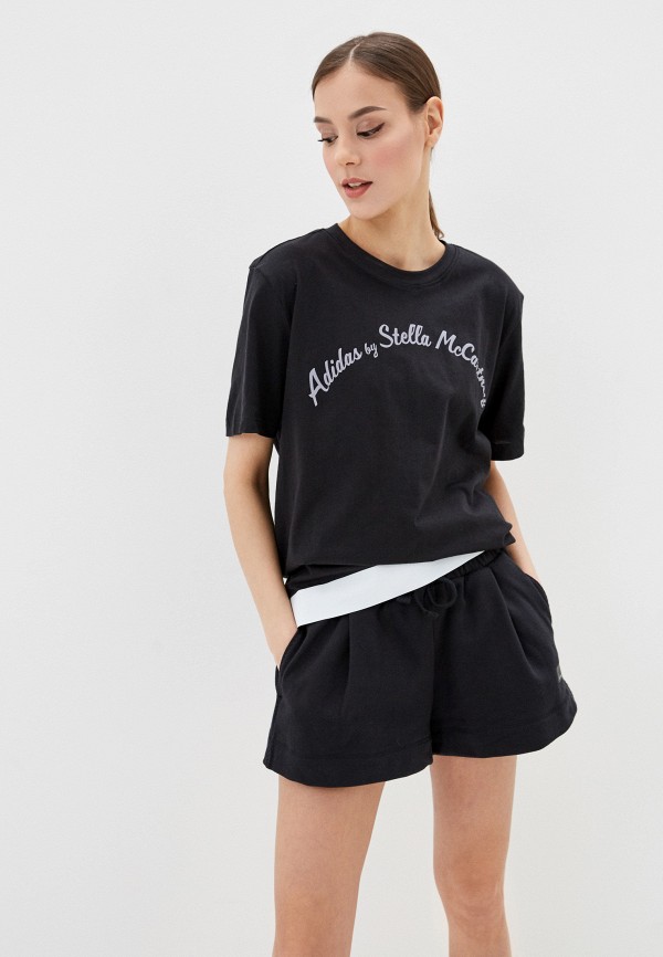 

Футболка adidas Originals, Черный, ADIDAS BY STELLA MCCARTNEY LOGO TEE