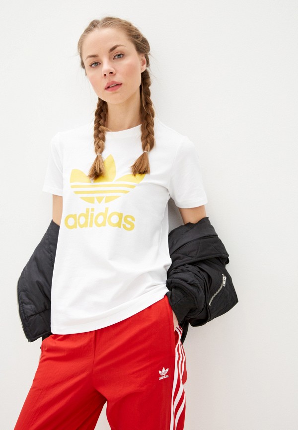 

Футболка adidas Originals, Белый, TREFOIL TEE