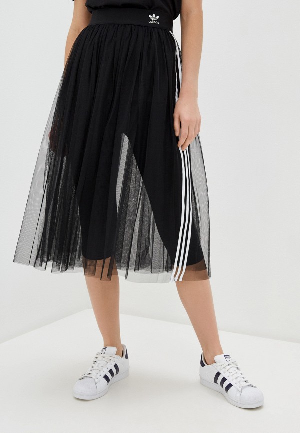 

Юбка adidas Originals, Черный, adidas Originals AD093EWJFTX5