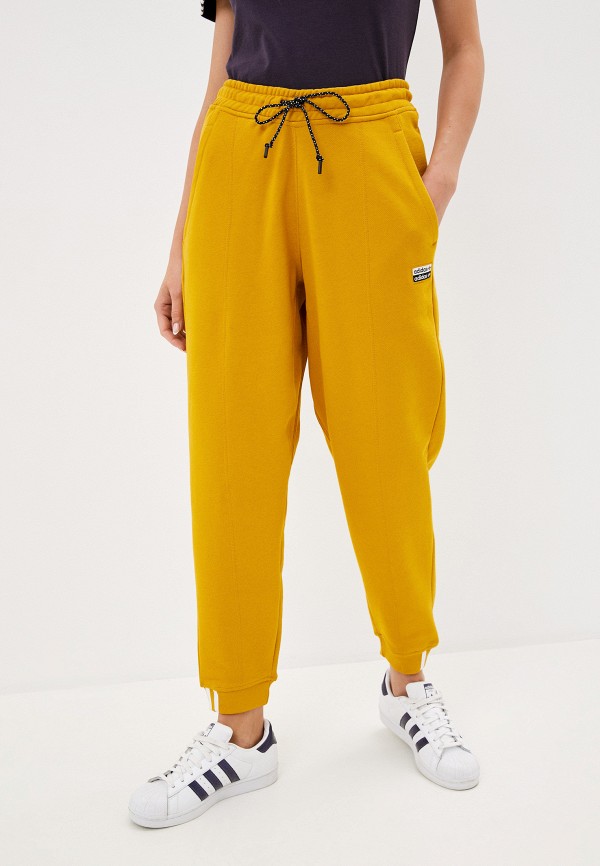 

Брюки спортивные adidas Originals, Желтый, adidas Originals AD093EWJLZR7