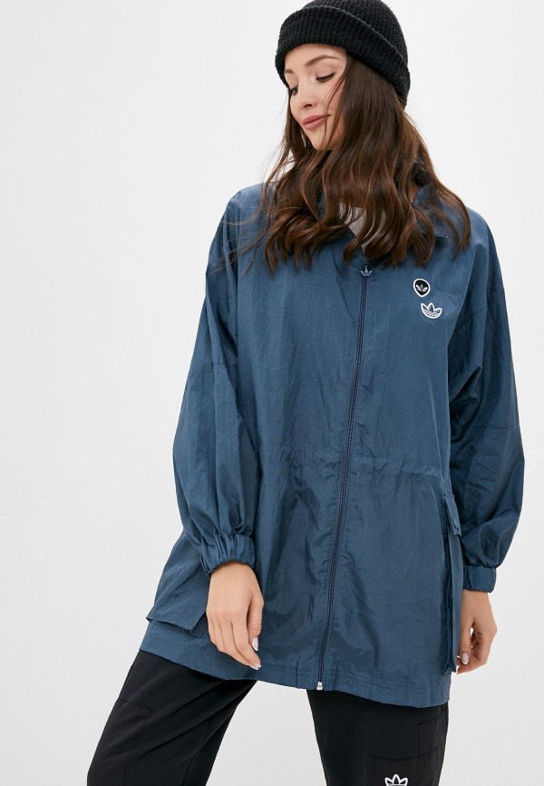 

Ветровка adidas Originals, Синий, WINDBREAKER