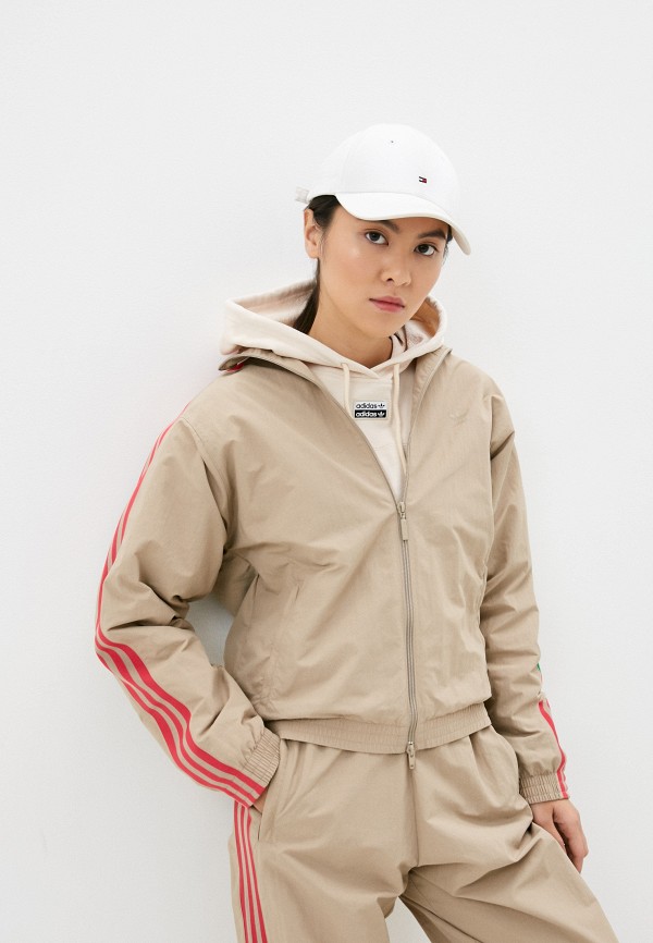 

Олимпийка adidas Originals, Бежевый, TRACKTOP