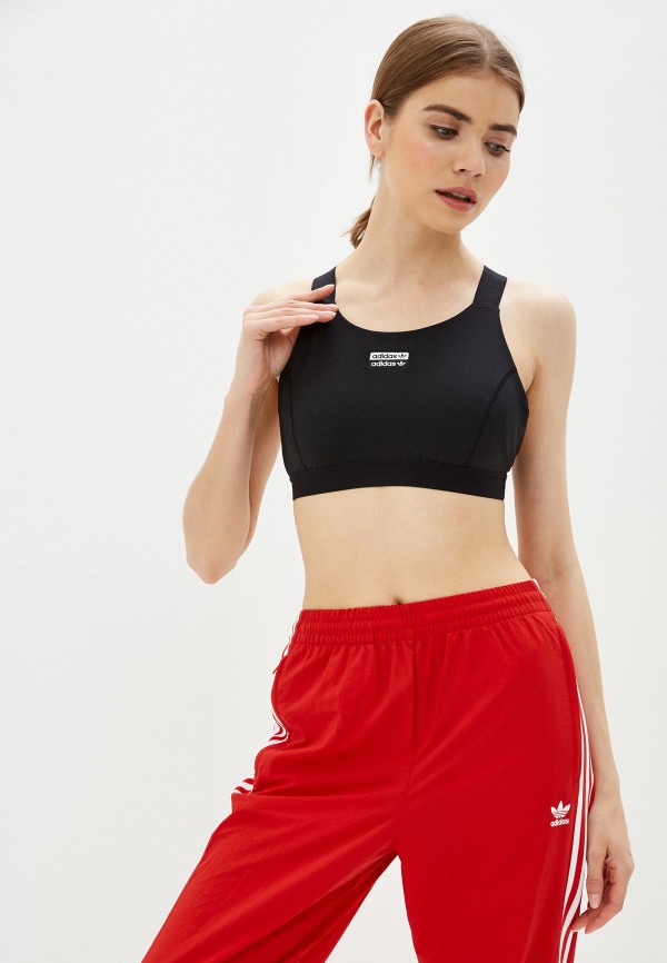 

Топ спортивный adidas Originals, Черный, adidas Originals AD093EWJMAD0