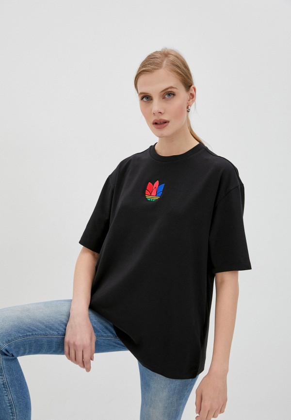 

Футболка adidas Originals, Черный, adidas Originals AD093EWJMAD4