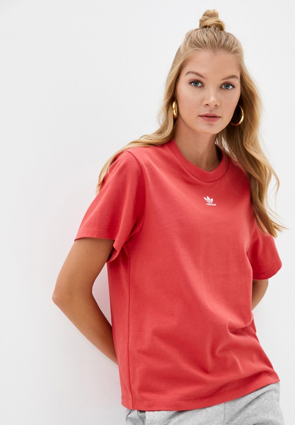 

Футболка adidas Originals, Красный, adidas Originals AD093EWJMAD6