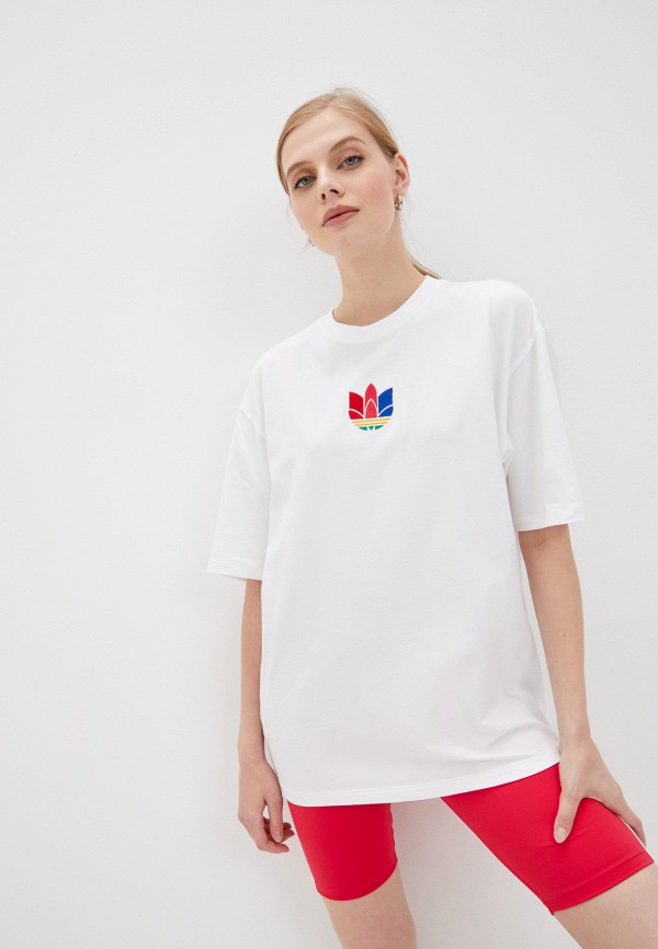 

Футболка adidas Originals, Белый, adidas Originals AD093EWJMAD9