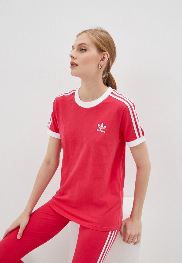 

Футболка adidas Originals, Розовый, 3 STR TEE