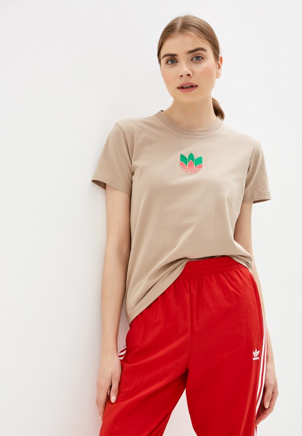 

Футболка adidas Originals, Белый, adidas Originals AD093EWJMAG0