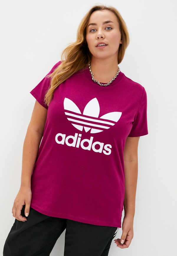 

Футболка adidas Originals, Фиолетовый, adidas Originals AD093EWJMAI0