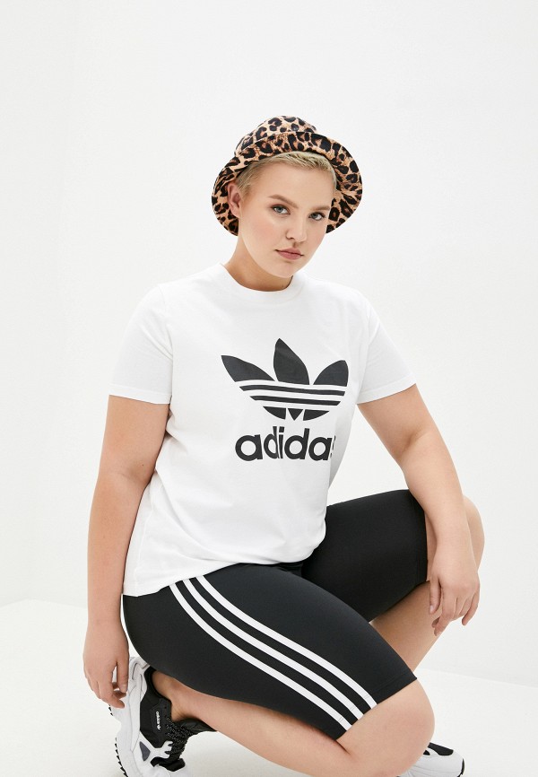 

Футболка adidas Originals, Белый, TREFOIL TEE