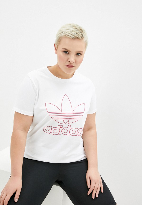 

Футболка adidas Originals, Белый, TREFOIL TEE