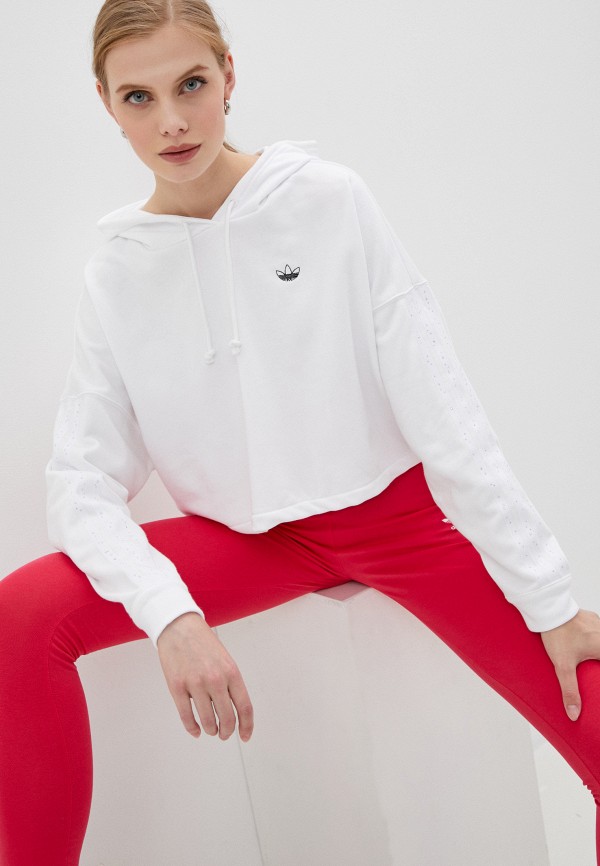 

Худи adidas Originals, Белый, adidas Originals AD093EWJMAJ9