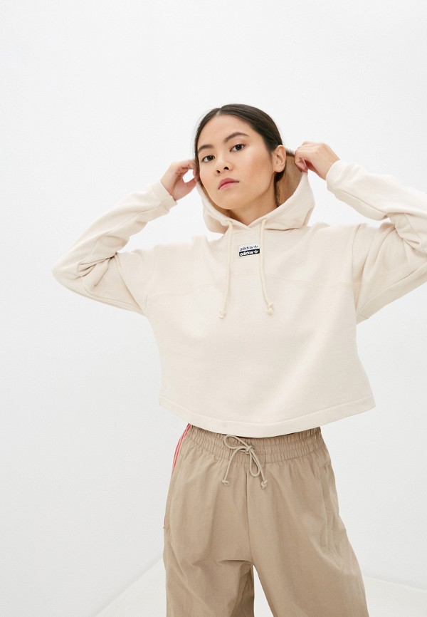 

Худи adidas Originals, Бежевый, adidas Originals AD093EWJMAK3