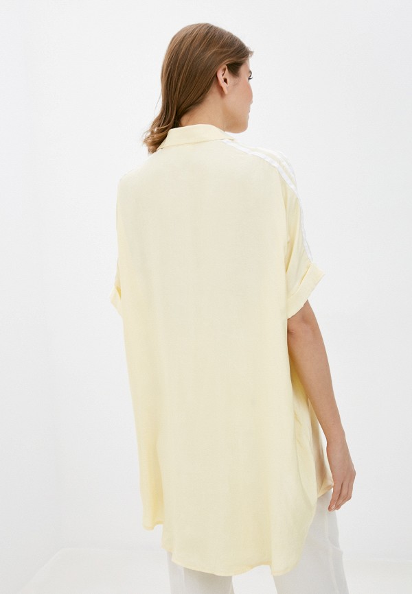 

Рубашка adidas Originals, Желтый, SATIN DRESS