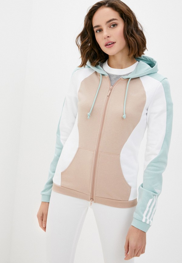 

Толстовка adidas Originals, Мультиколор, adidas Originals AD093EWLEVP1