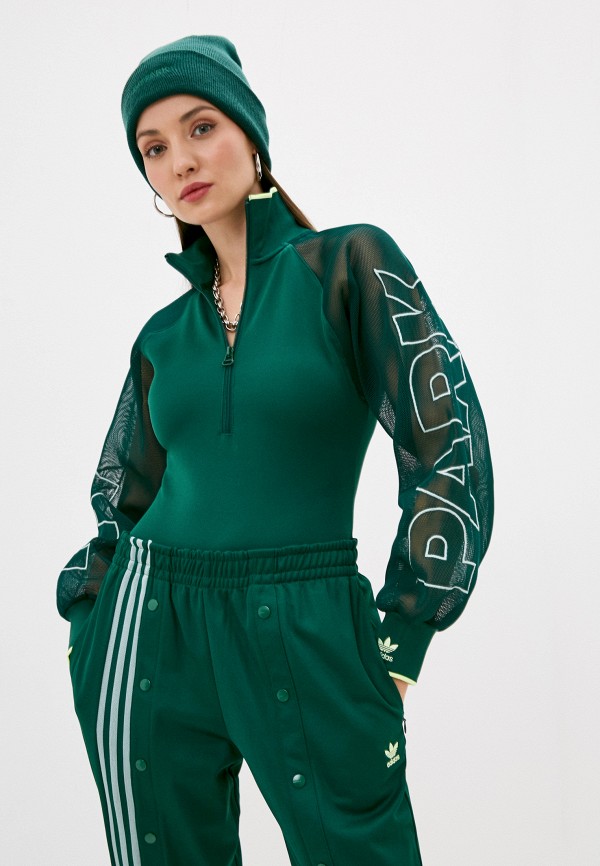 

Боди adidas Originals, Зеленый, adidas Originals AD093EWLIIL4