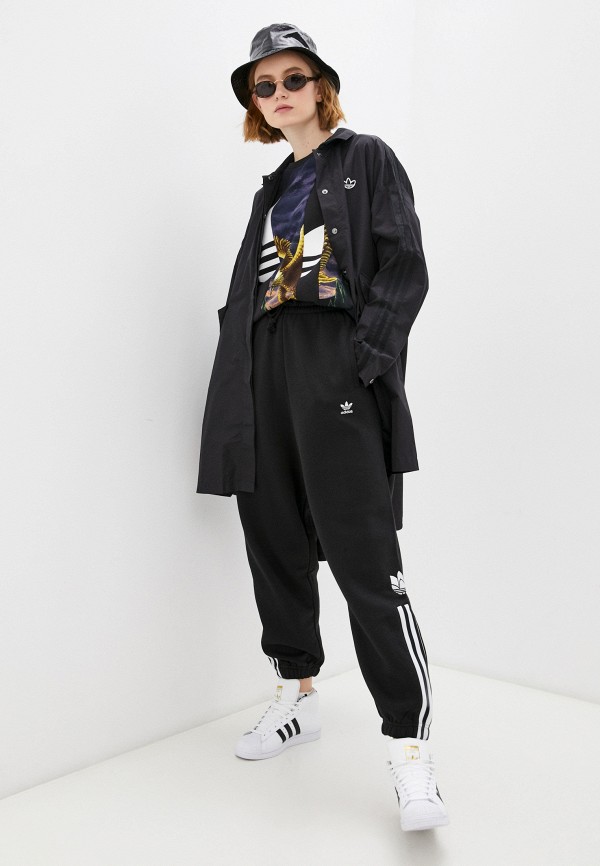 

Брюки спортивные adidas Originals, Черный, FLEECE PANT