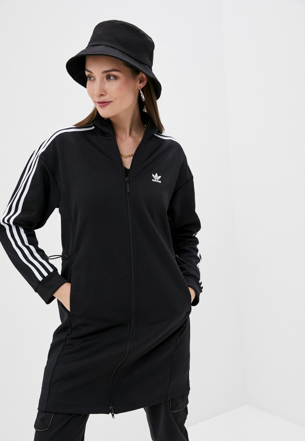 

Олимпийка adidas Originals, Черный, LONG TRACKTOP
