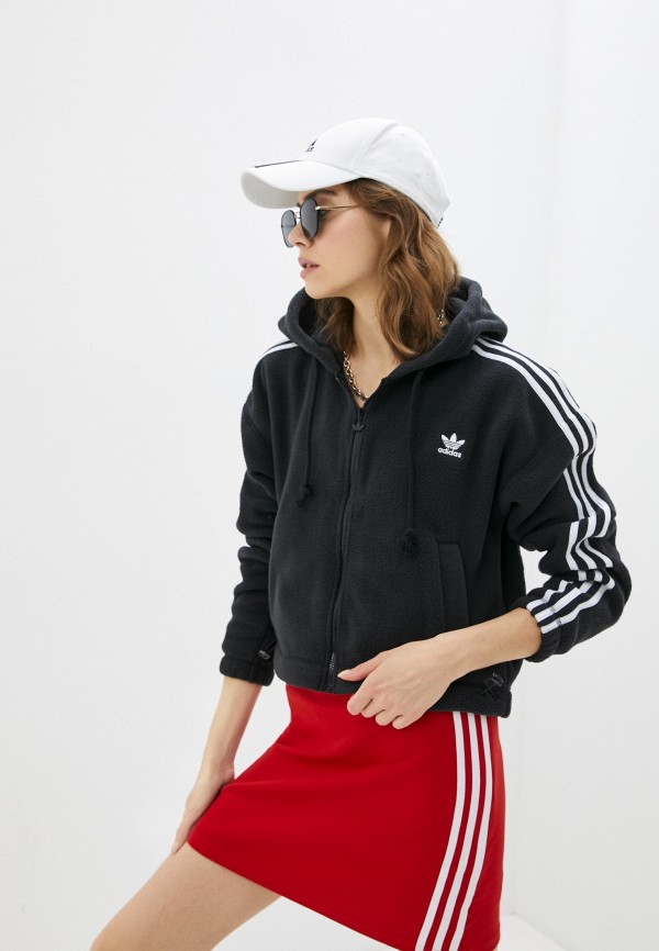

Толстовка adidas Originals, Черный, FLEECE FZ