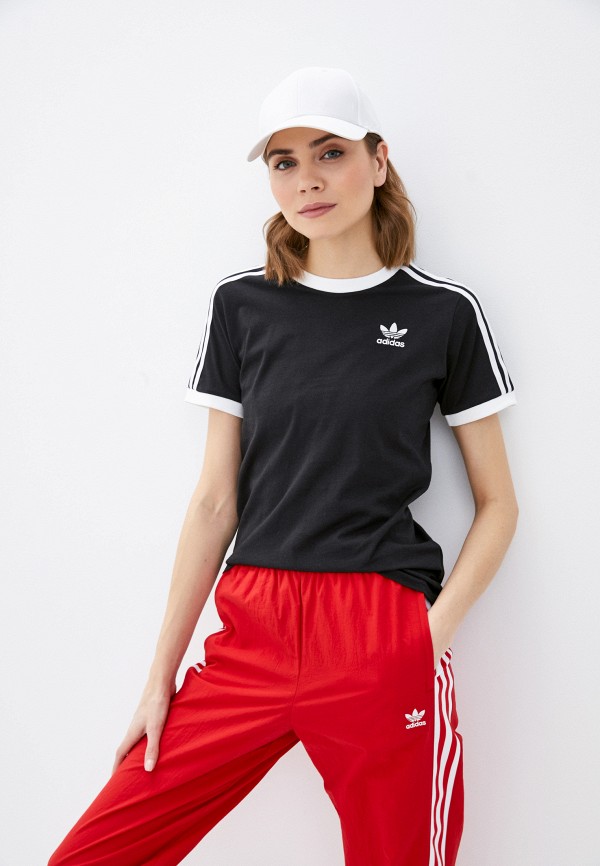 

Футболка adidas Originals, Черный, 3 STRIPES TEE