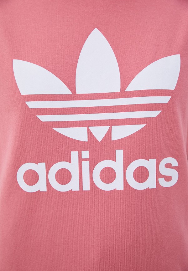 Футболка adidas Originals розовый, размер 38, фото 3