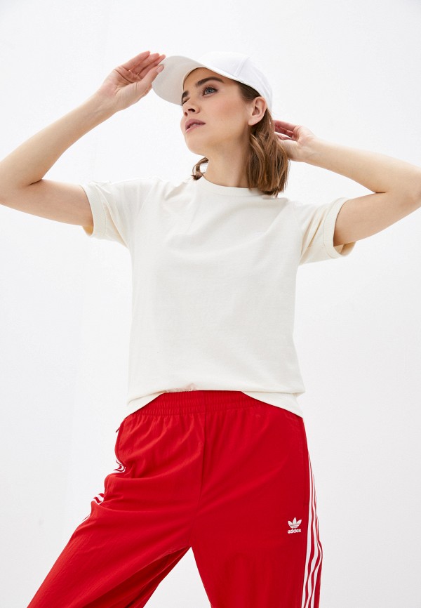 

Футболка adidas Originals, Бежевый, 3 STRIPES TEE