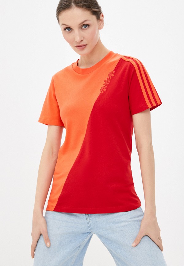 

Футболка adidas Originals, Красный, adidas Originals AD093EWLWZC7