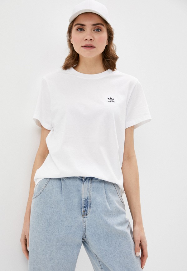 

Футболка adidas Originals, Белый, adidas Originals AD093EWLWZD0