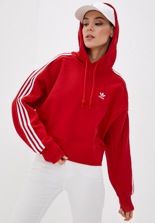 

Худи adidas Originals, Красный, SHORT HOODIE