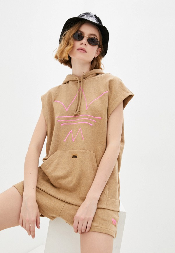 

Худи adidas Originals, Бежевый, HOODIE