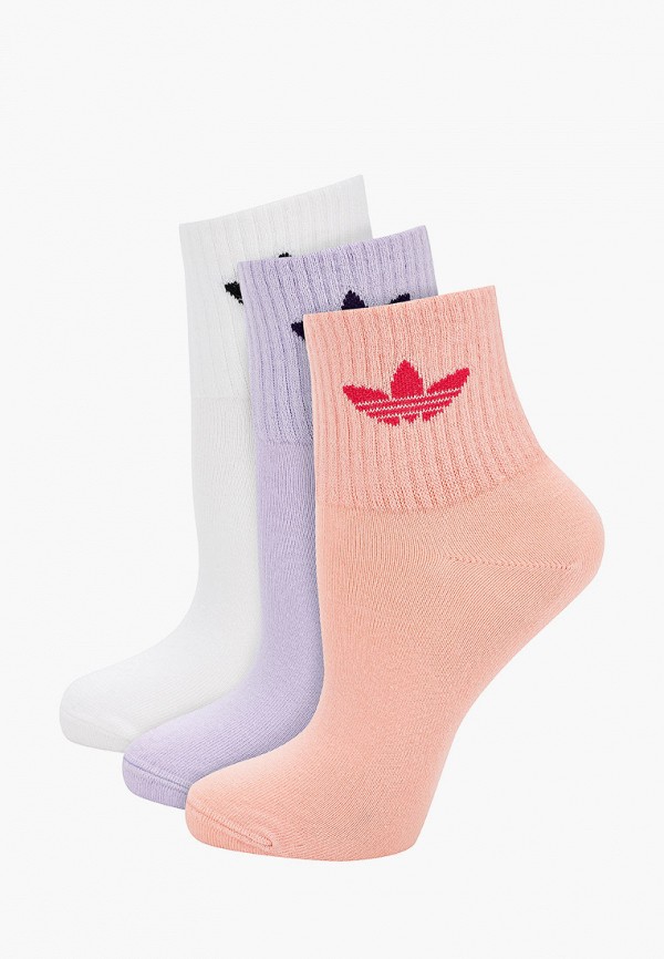 

Носки 3 пары adidas Originals, Разноцветный, KIDS ANKLE SOCK